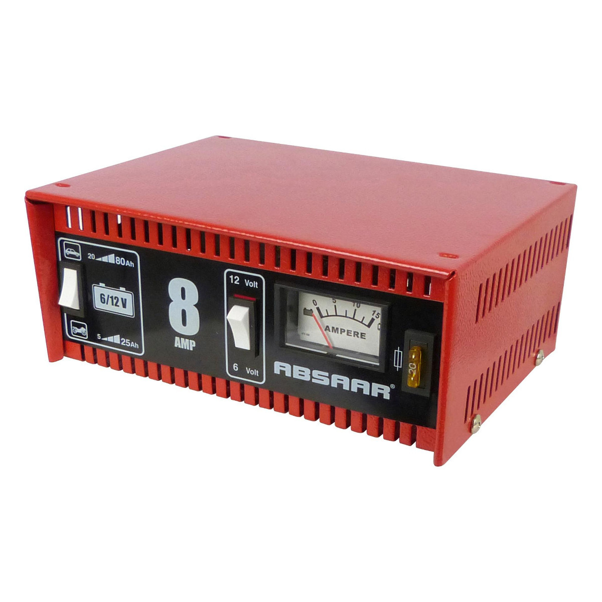 Absaar Acculader 8A 6/12V