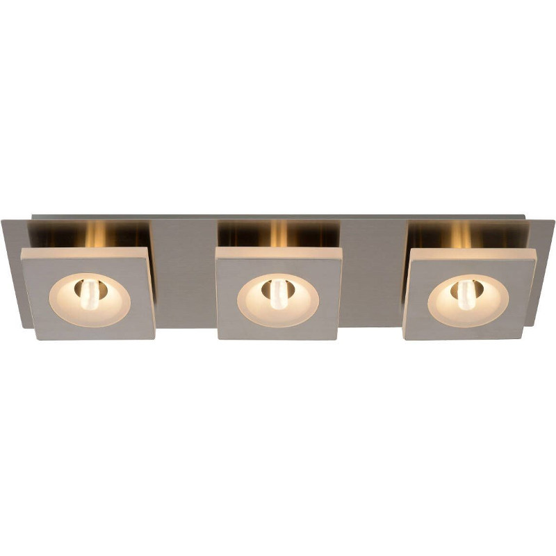 Lucide AUDI LED - Plafondspot - LED - G9 - 3x2,5W 3000K - Mat chroom
