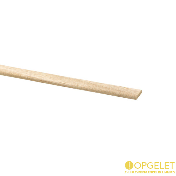Afdeklijst 22x5 mm 270cm hardhout