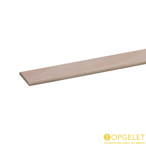 Afdeklijst 30x4 mm 270cm grenen