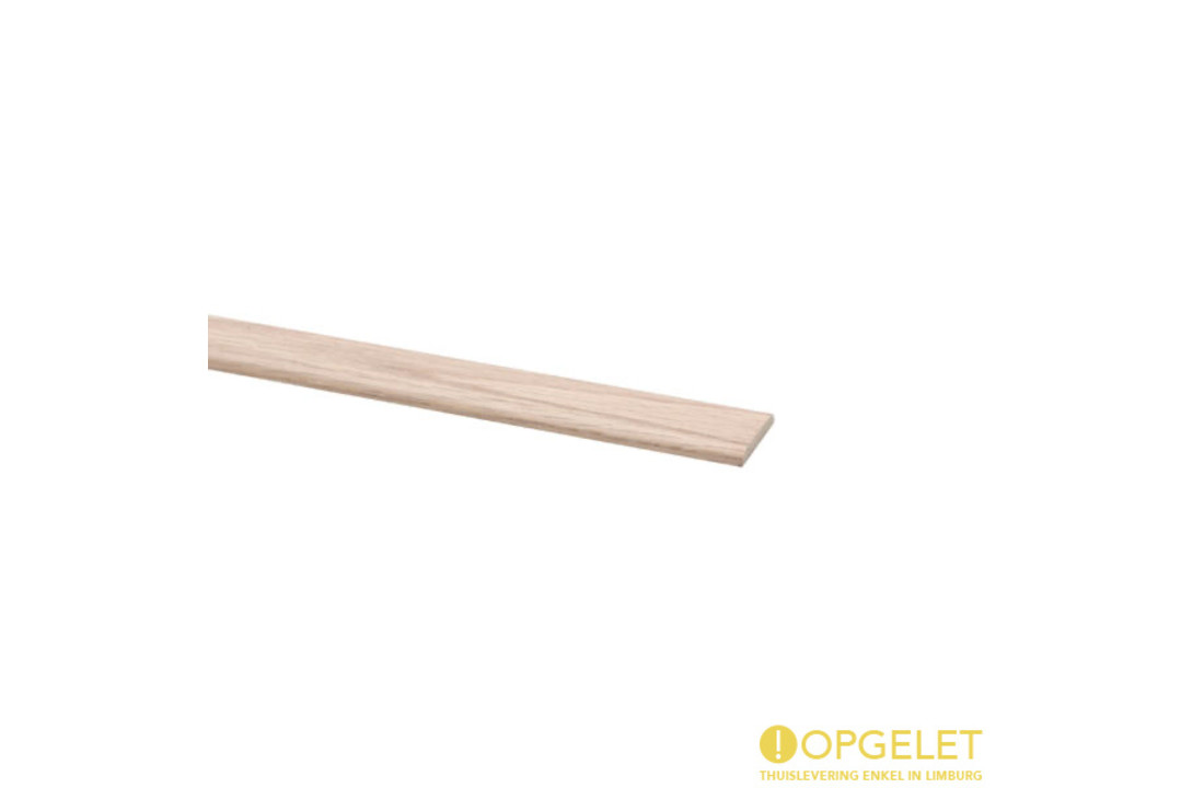 Afdeklijst 40x4 mm 240cm eik