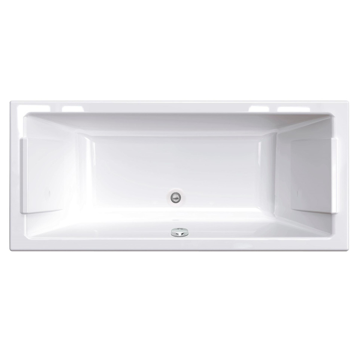 Allibert Square bad 180x80 cm duo