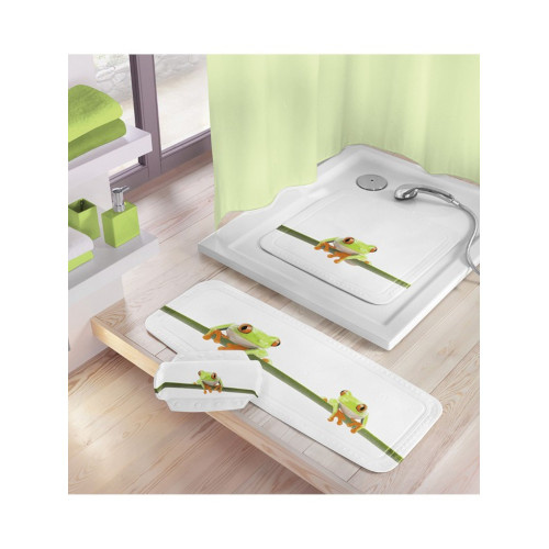 Antislip badmat Charlie Mei Groen 36x92cm