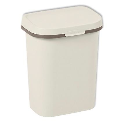 Allibert vuilnisbak Mistral Flat 10L - Clay White