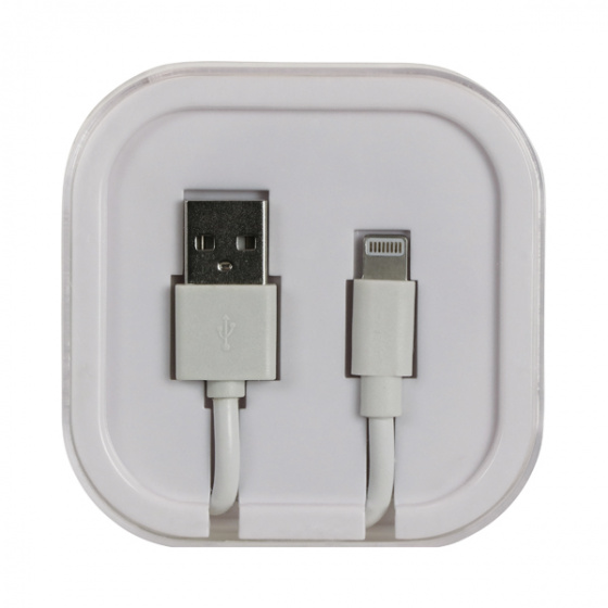 Be Connected laadkabel USB /Non-Mfi 8pin wit