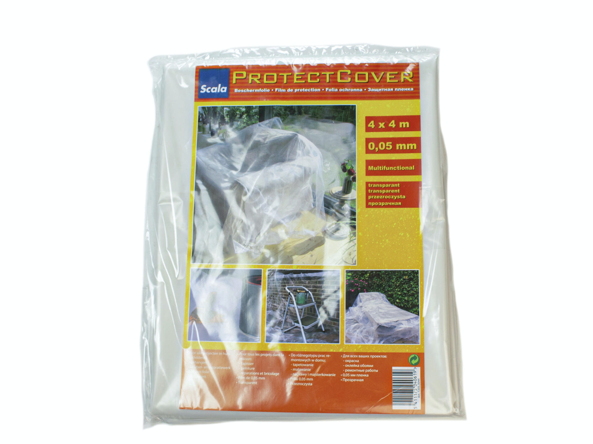 Scala Protectcover beschermfolie 0,05mm 4x4 m transparant