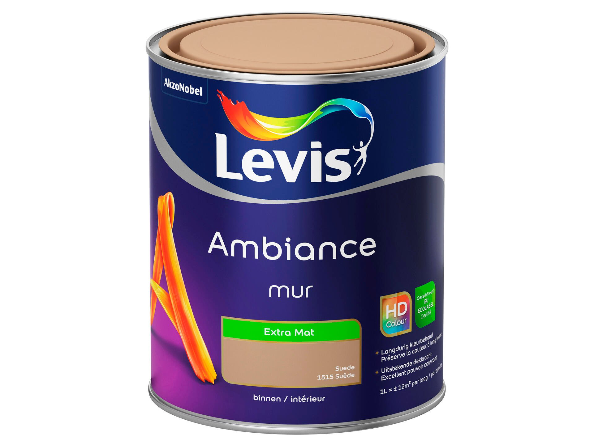 Levis Ambiance muurverf extra mat 1l suède