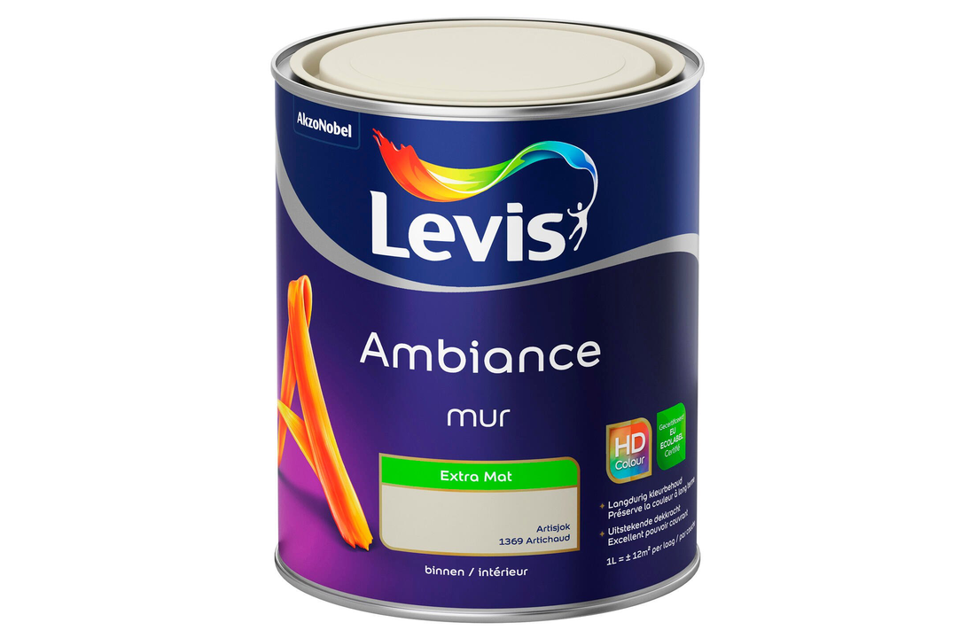 Levis Ambiance muurverf extra mat 1l artisjok