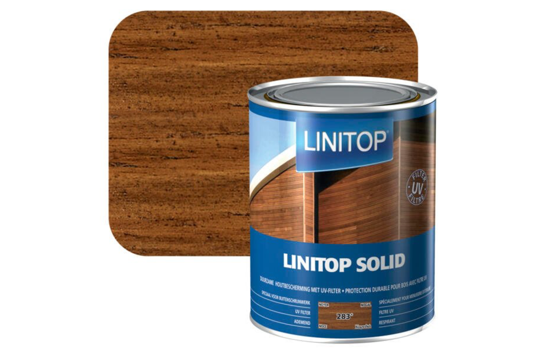 Linitop Solid beits 1l notelaar #283
