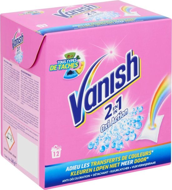Vanish 360g 2in1 Oxi Action 12sc