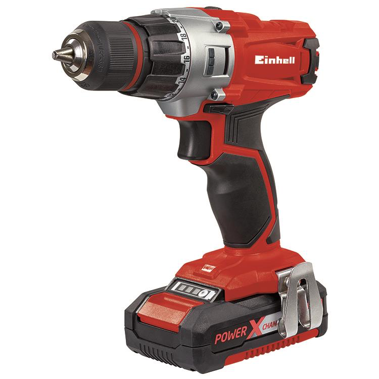 Einhell Accu - boor/schroefmachine 18V/1,5Ah/li-on-44NM