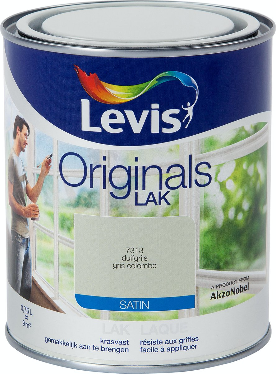 Levis Originals Lak Satin 0,75L Duifgrijs