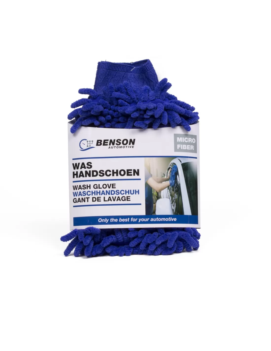 Benson Auto Washandschoen Rasta