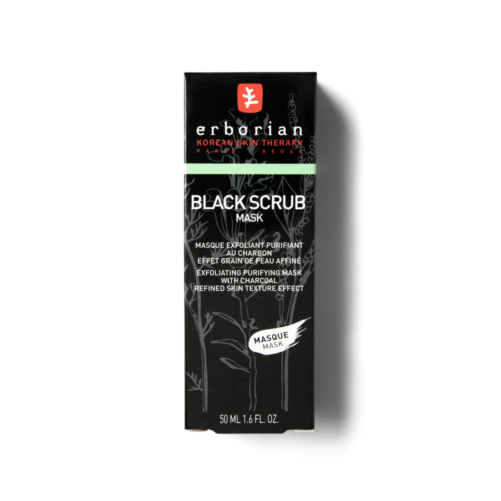 ERBORIAN ERBORIAN - BLACK SCRUB - MASQUE EXFOLIANT AU CHARBON