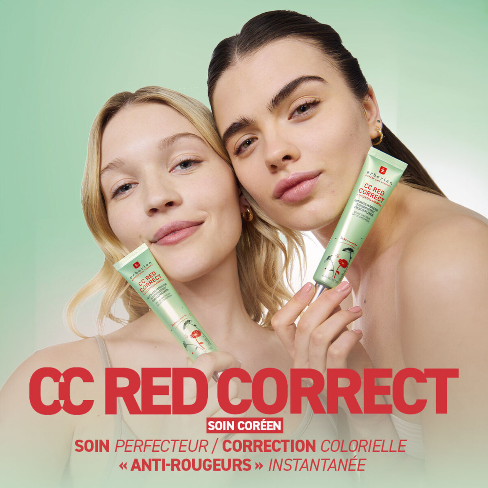 ERBORIAN CC Red Correct crème anti-rougeurs