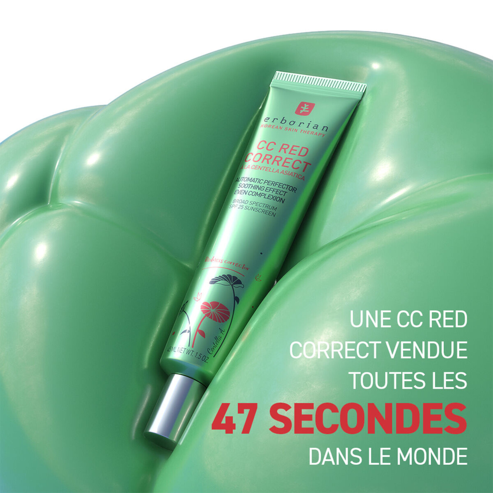 ERBORIAN CC Red Correct crème anti-rougeurs