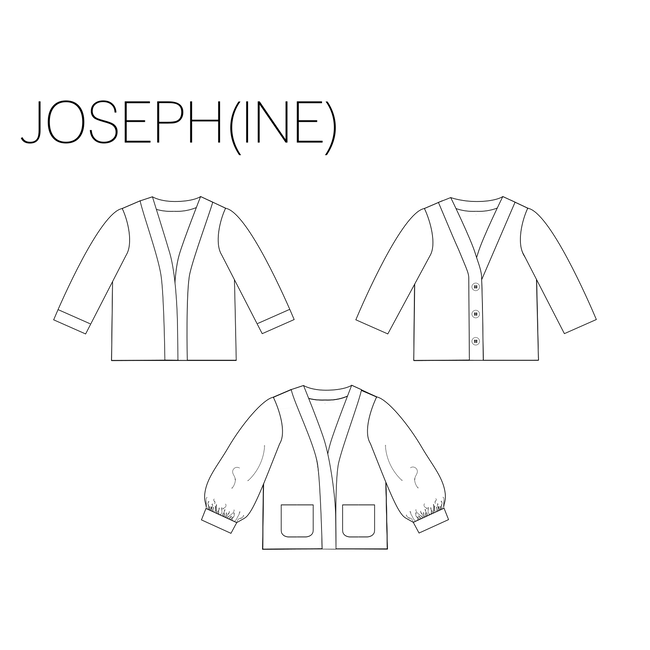 Iris May - Joseph(Ine) cardigan digitale handleiding