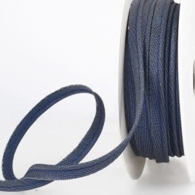 Paspel - lurex blauw