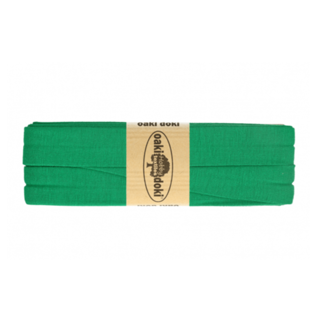 Biais rekbaar - bosgroen 450