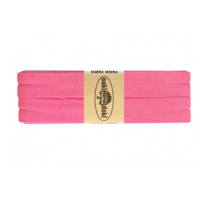 Biais rekbaar - fuchsia 017