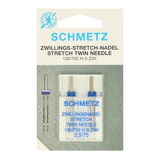 Schmetz Tweelingnaald stretch 2.50