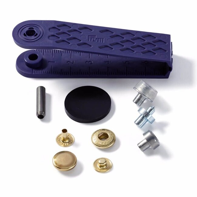 Anorak drukknopen goud - 12mm