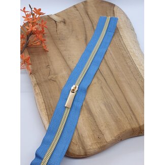 Spiraalrits 1M + 3 runners - goud blauw