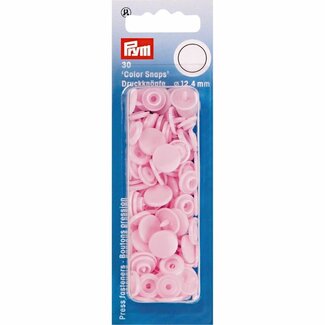Prym Color snaps - lichtroze