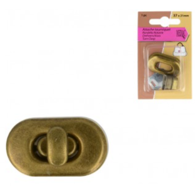 Draaislot - bronskleurig