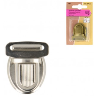 Kliksluiting - zilver