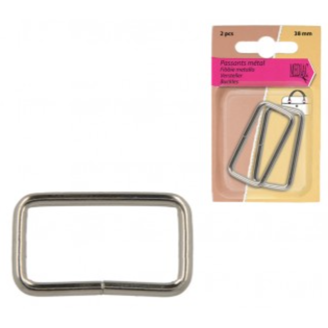 Passant zilver (15-50mm)