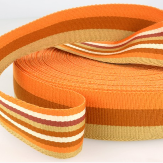 Tassenband doubleface - oranje