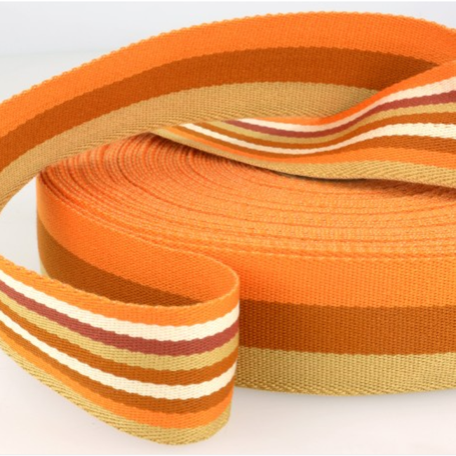 Tassenband doubleface - oranje