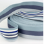 Tassenband doubleface - blauw