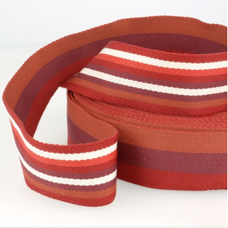 Tassenband doubleface - rood
