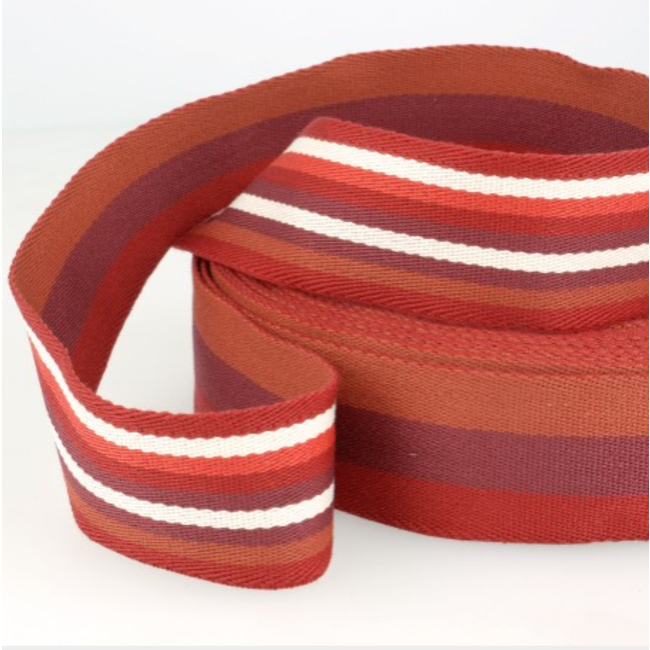 Tassenband doubleface - rood