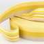Tassenband doubleface - geel