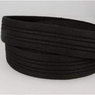Tassenband stevig - zwart