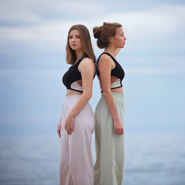 SYAS17 French terry - mistgroen (thin grid)