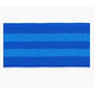 Zachte elastiek 30mm - blauw