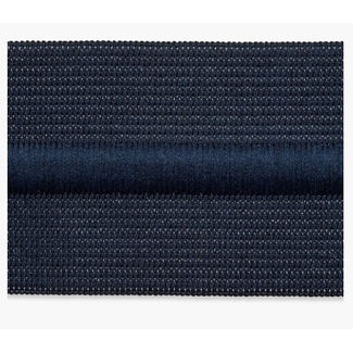 Elastiek met koord 38mm - navy