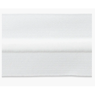 Elastiek met koord 38mm - wit