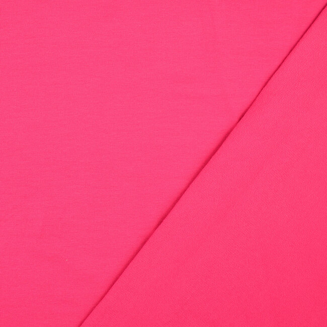 French terry - effen fuchsia