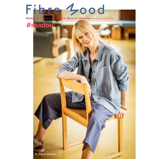 Linnen stone washed - light blue