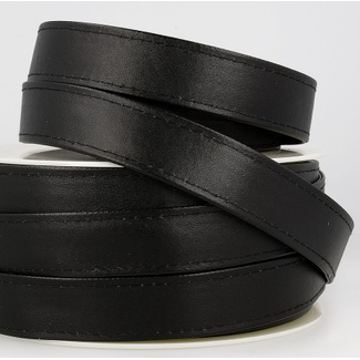 Tassenband imitatieleer - zwart