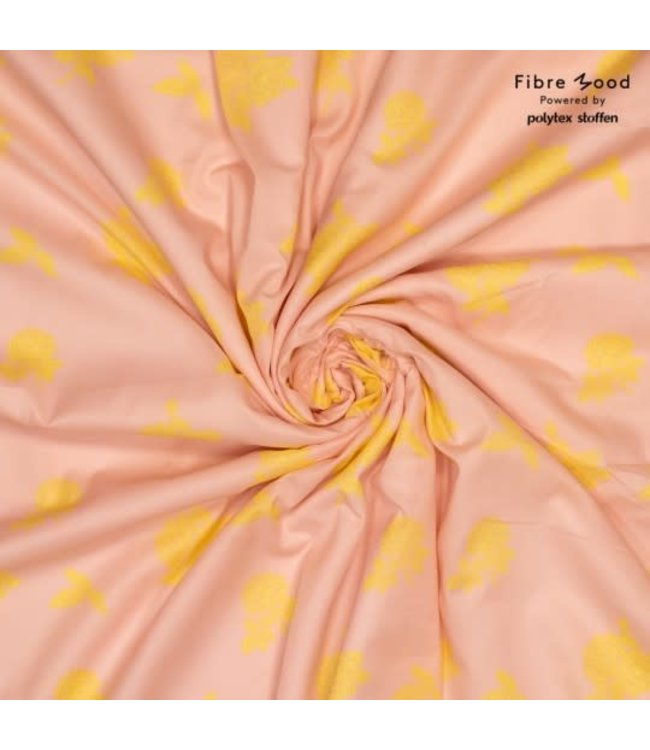 Fibremood Roses pink- Katoen