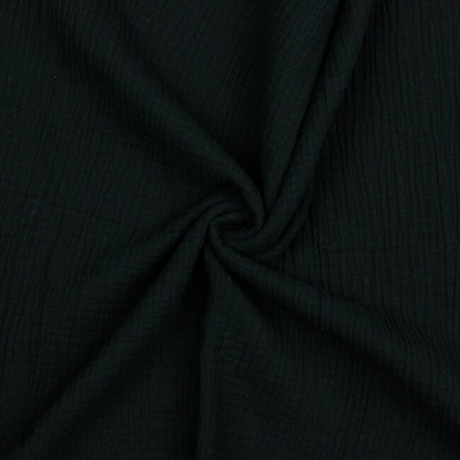 Double gauze - zwart