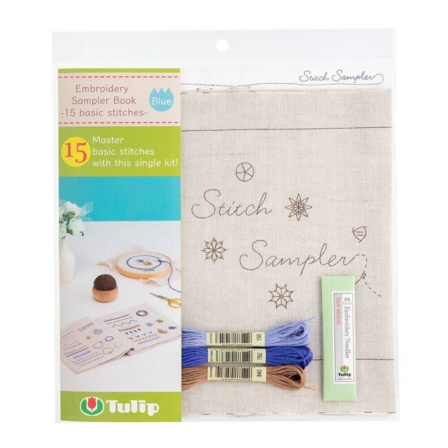 Tulip borduurboek basissteken