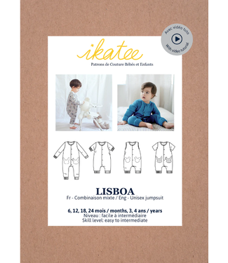 Ikatee Ikatee - Lisboa unisex jumpsuit (6m - 4y)