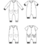 Ikatee - Lisboa unisex jumpsuit (6m - 4y)